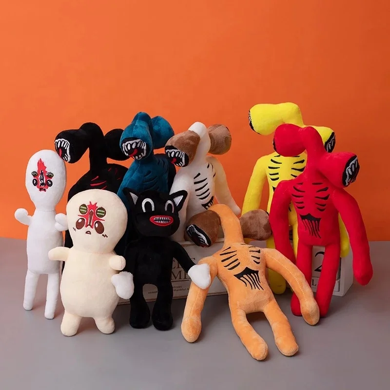 Hot Horror Game Plush Toys Siren Head White Black Sirenhead Stuffed  Animalsr Peluches Toys Gifts for Boys