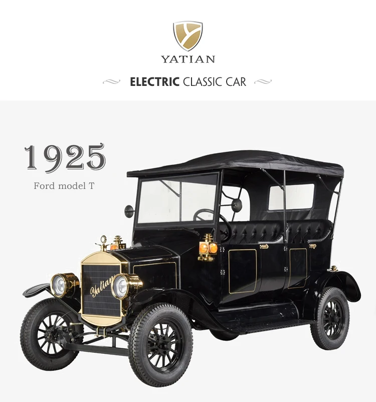 CE Approved Club Car 5-Person Chinese Electric Vehicle with 48v Battery Yatian Product