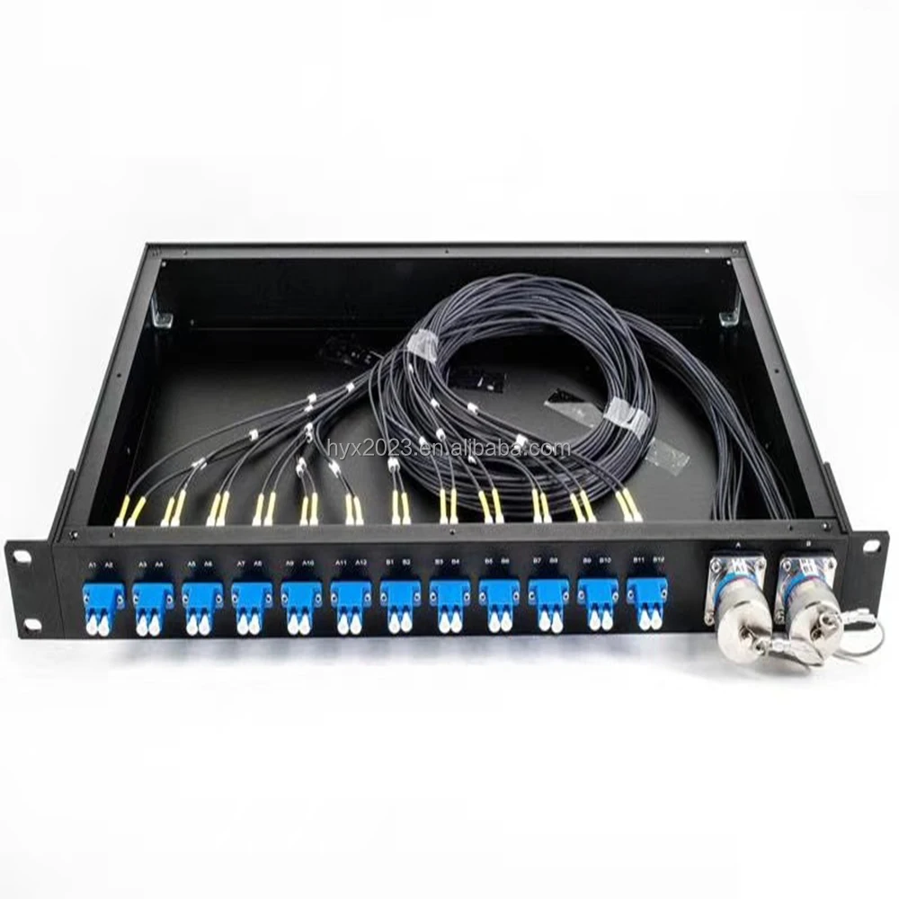 Outdoor Use Fiber Optical Jumper J599 Mpo 12 Fiber Patch Cord Fttx