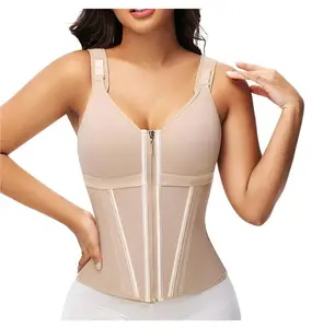 Dropshipping Wholesale 2026 XS-4XL High Quality Stretchy Body Slim Fit Corset Ladies Woman Top Vest