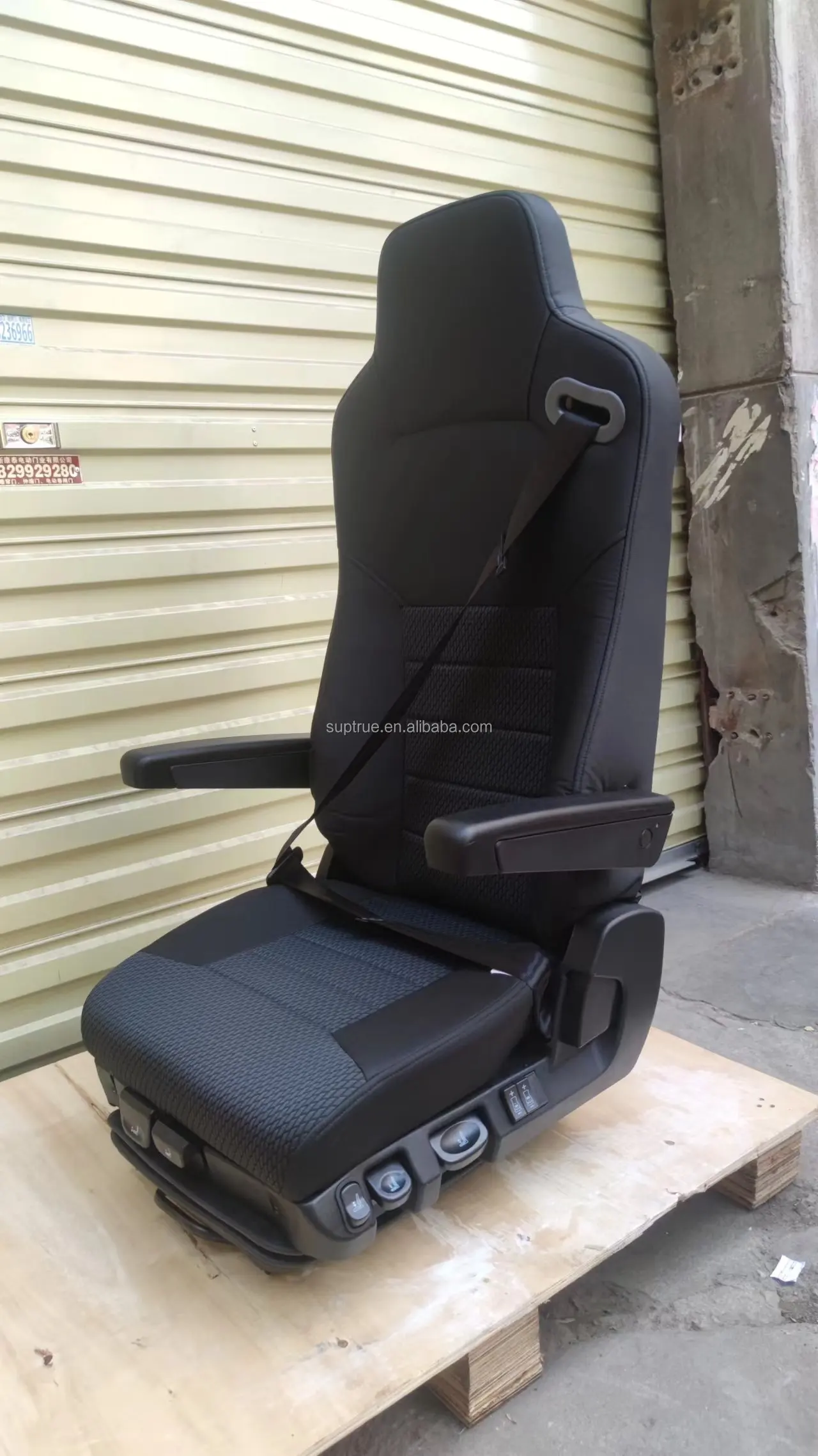 Suptrue Luxury Air Suspension Driver Seats For Bus Heavy Duty With