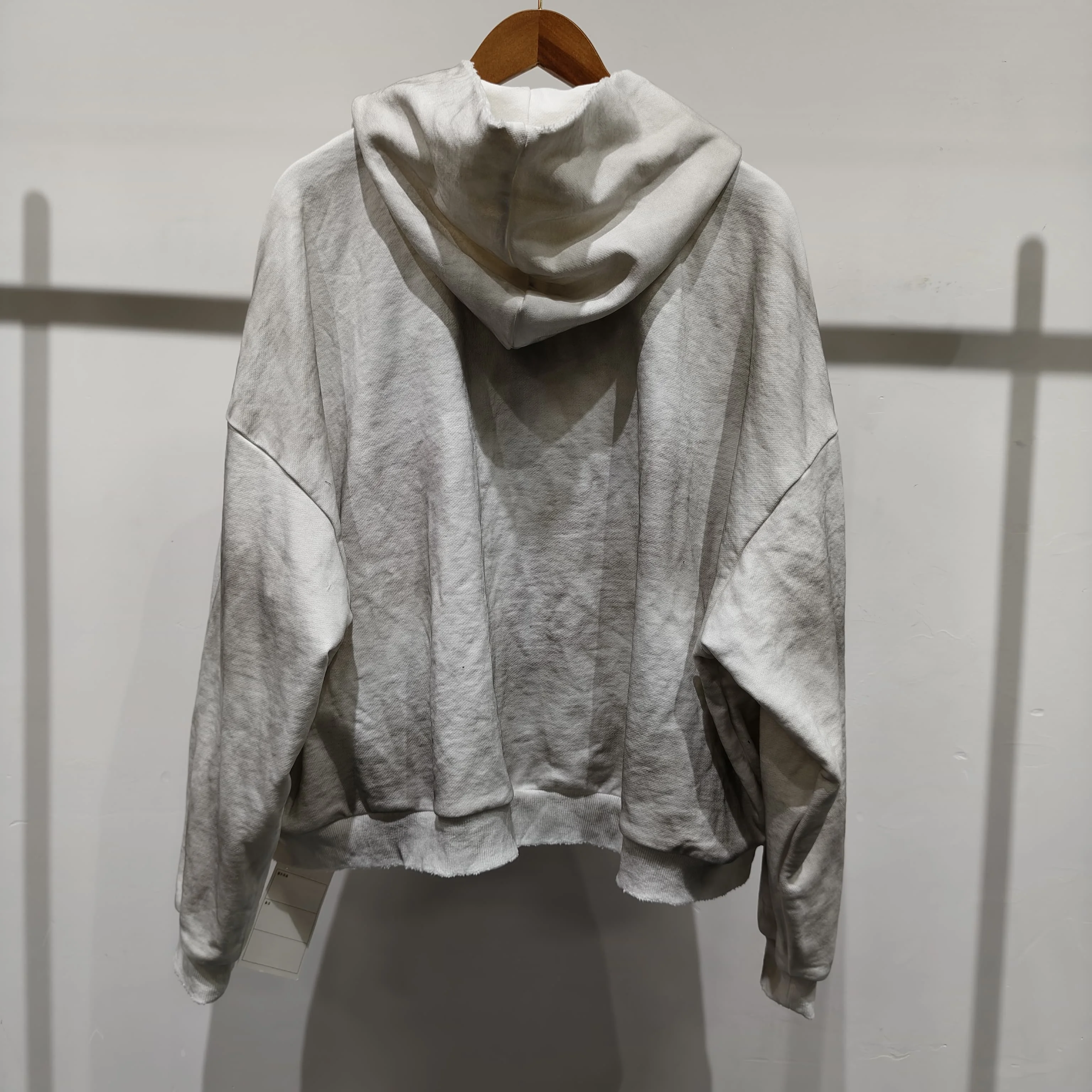 Streetwear Casual Hoodie Zipper Pullover Oversized Acid Wash Distressed Printed Graphic Sport Leisure Sweatshirt gallery 4
