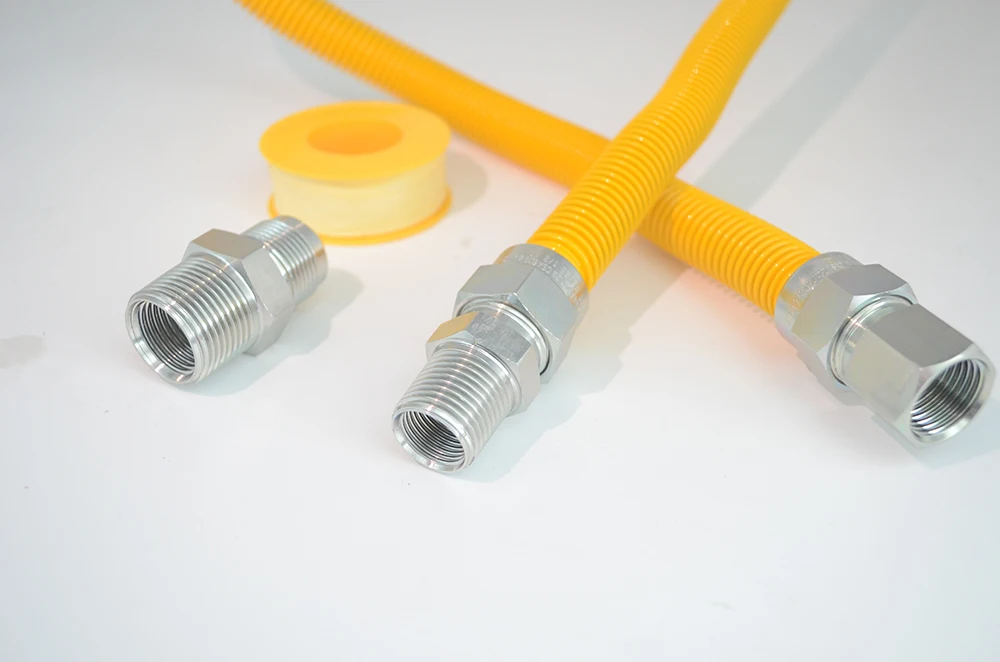 Tiantai Gas Hose Connector Kit Flexible Stainless Steel Gas Supply Line Buy Gas Bbq Hose Kit,3