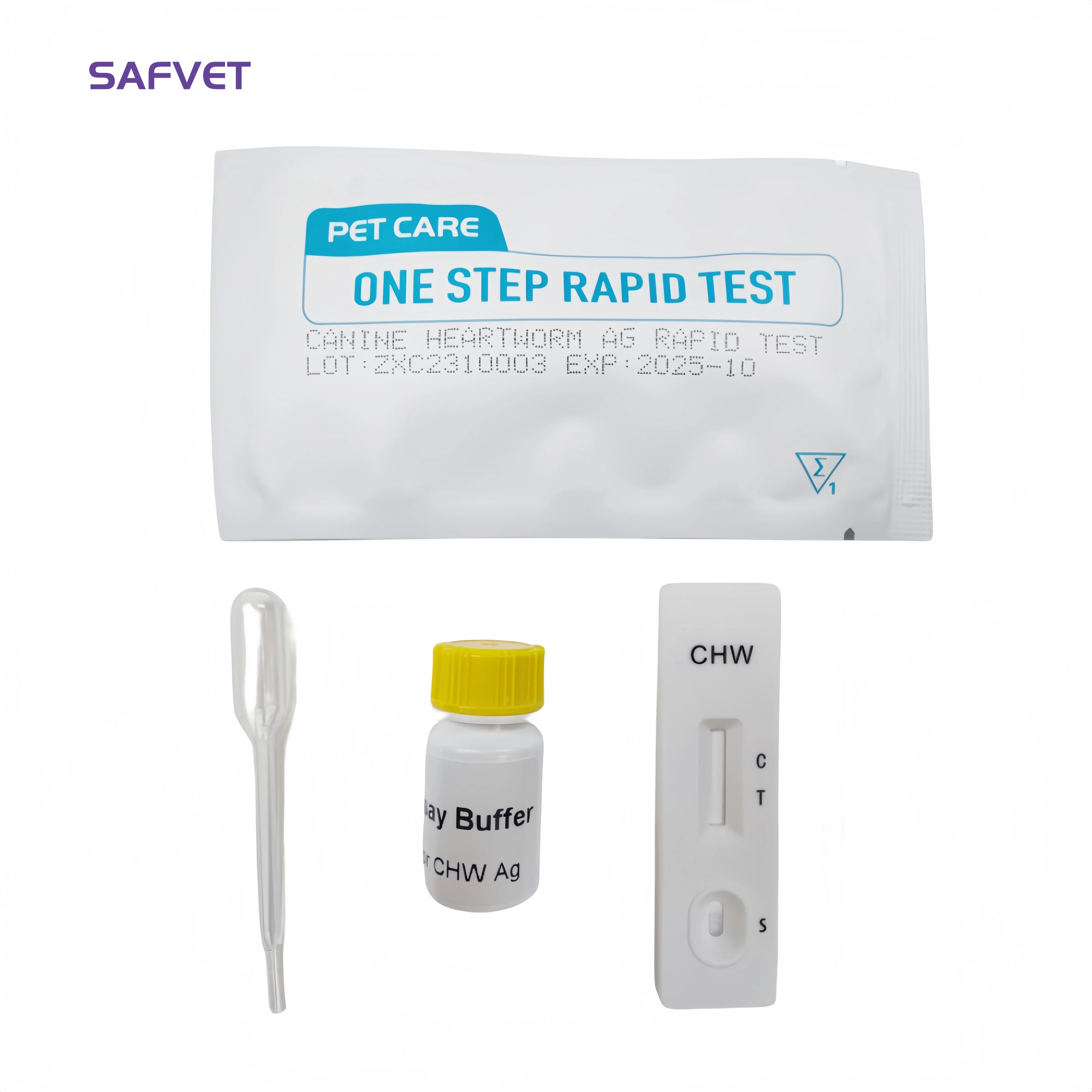 Animal Test Kits Canine Heartworm Chw Ag Test - Buy Chw Test dog ...