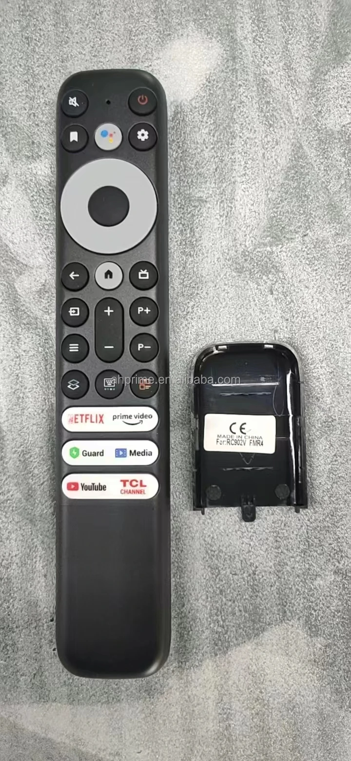 thumbnail image 2 of RC902V FMR1 Voice TV Remote Control For TCL 8K TV 65X925 – 433MHz, Black, Unbranded, Batteries Not Included 2 of 5