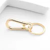 Golden keychain ring