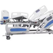 Electric Hospital Bed 5 Functions electric Hospital Bed With Dining Table cheap Icu bed Big Promotion