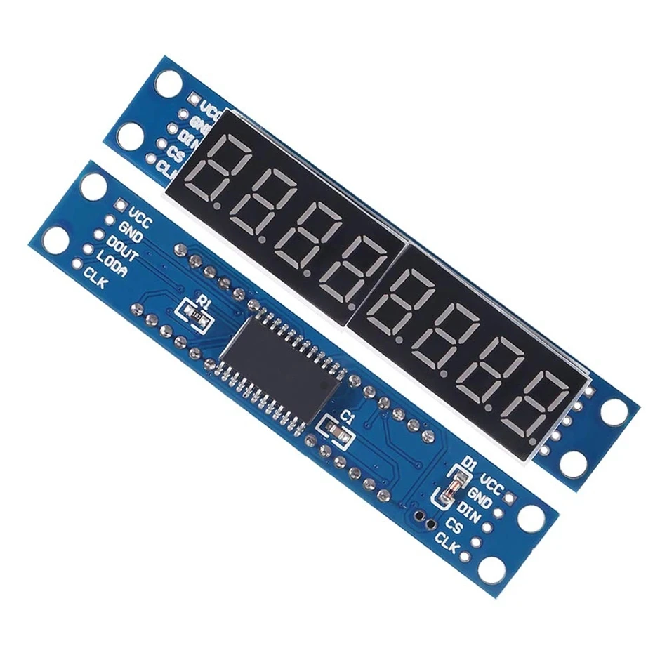 8-bit Nixie Display Module Max7219 Serial Drive Led Display Supports ...