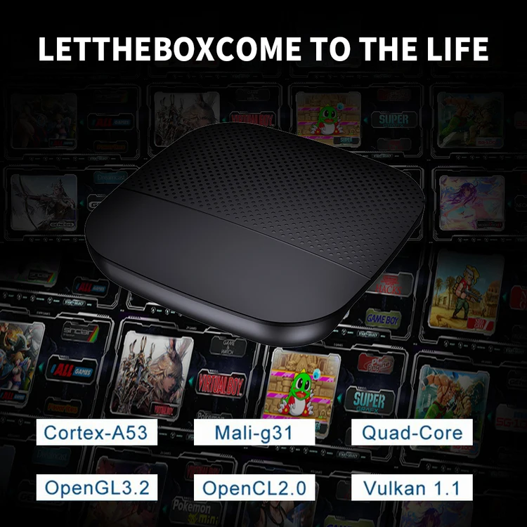 Topleo Video Tv Box Game Console Wireless Hd 4k Tv Handheld Retro Protectors Video Console Game