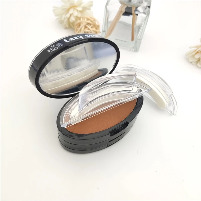 Новинка специальная пудра для бровей три цвета Регулируемая форма водонепроницаемая защита от пота