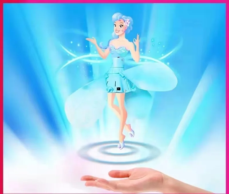 Induction Induction USB Elf Fairy Toy Mini Infrared Induction Flying Toy Infrared Sensor Flying Aircraft for Children