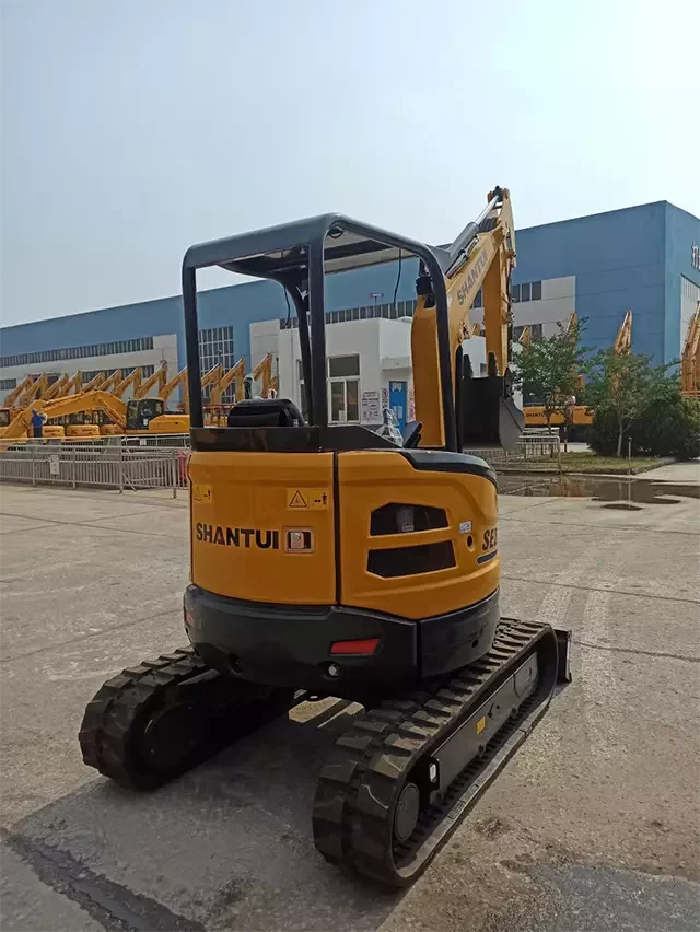 SHANTUI Coin Operated Excavator Excavator Mini Wheel Excavators SE25SR