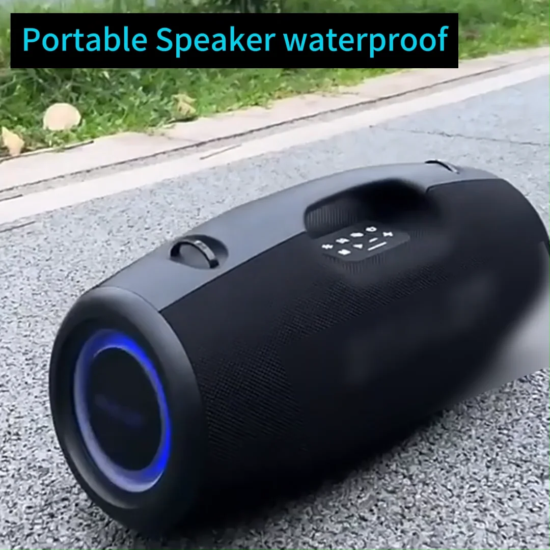 100W Sport Blue Tooth Fabric Wireless Music Speaker Portable With