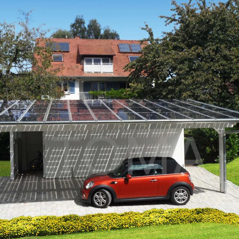 Strong Aluminum Structure Carport Free Standing Polycarbonate Roofing Car Parking Tent Metal Frame Canopy