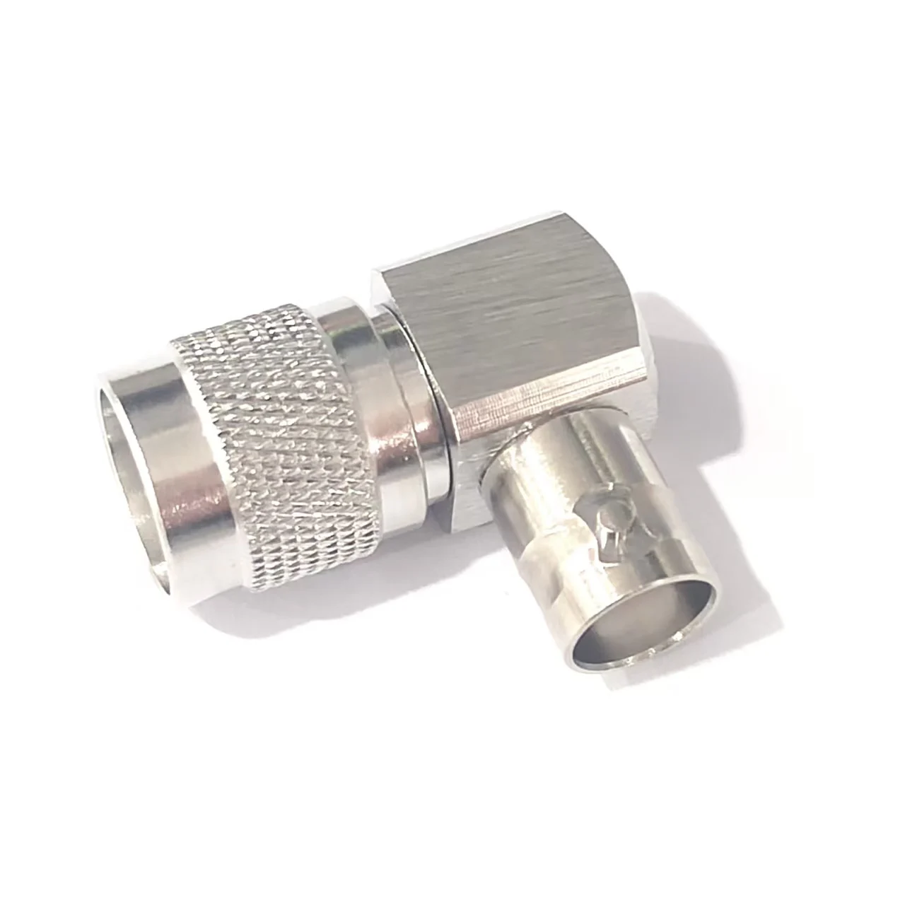 Factory Bnc Female Jack  to RP  TNC Male Plug Reverse Polarity TNC Right Angle RA 90 Degree  Adapter Coax Adaptor Copper