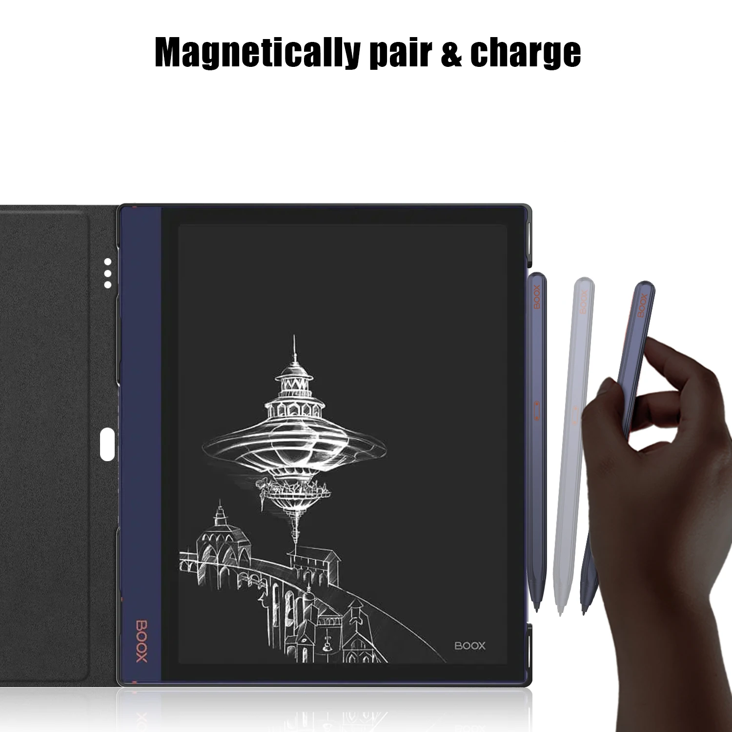 Case for Onyx Boox Note Air 10.3 Inch Tablet Cover with Pen Holder