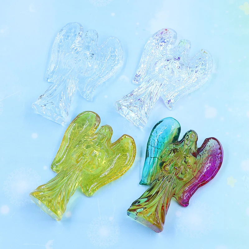 Custom Large Hand-made Glass Crystal Angel Ornaments Figurine