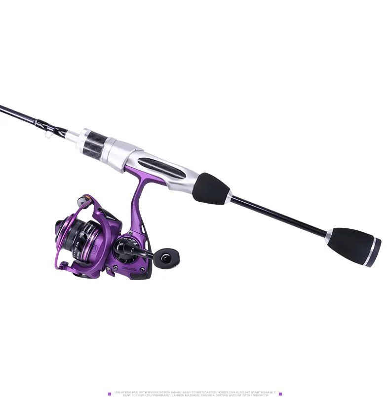 Custom Power Handle 2022 Mini Sea Fishing Reel Top Line Cable Fishing Rod and Reel Combo