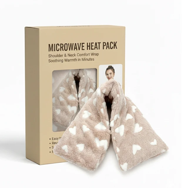Pattern Coral Fleece Microwave Heat Pack