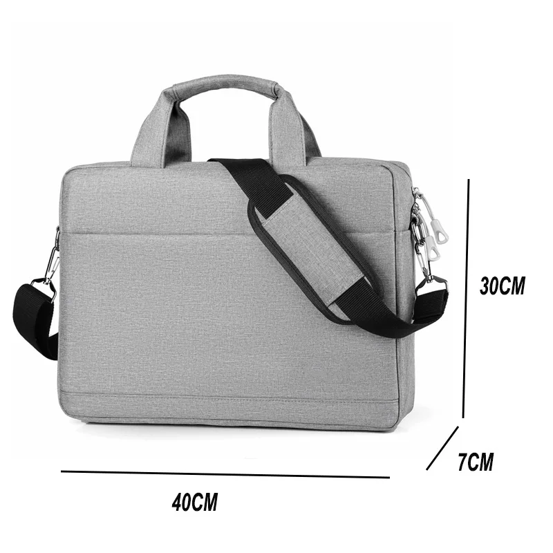 15 Inch Laptop Bag Custom Logo Waterproof Office Slim Notebook