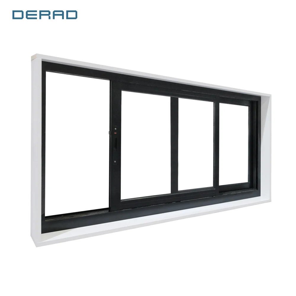 Derad sliding windows with flyscreen with AS2047 Certificate used in Australia