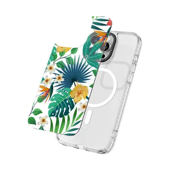 Customise Phone Cases Uv Printing Magnet DIY Acrylic Mobile Phone case Detachable Magnetic Phone Cover for iphone 17ProMax 17