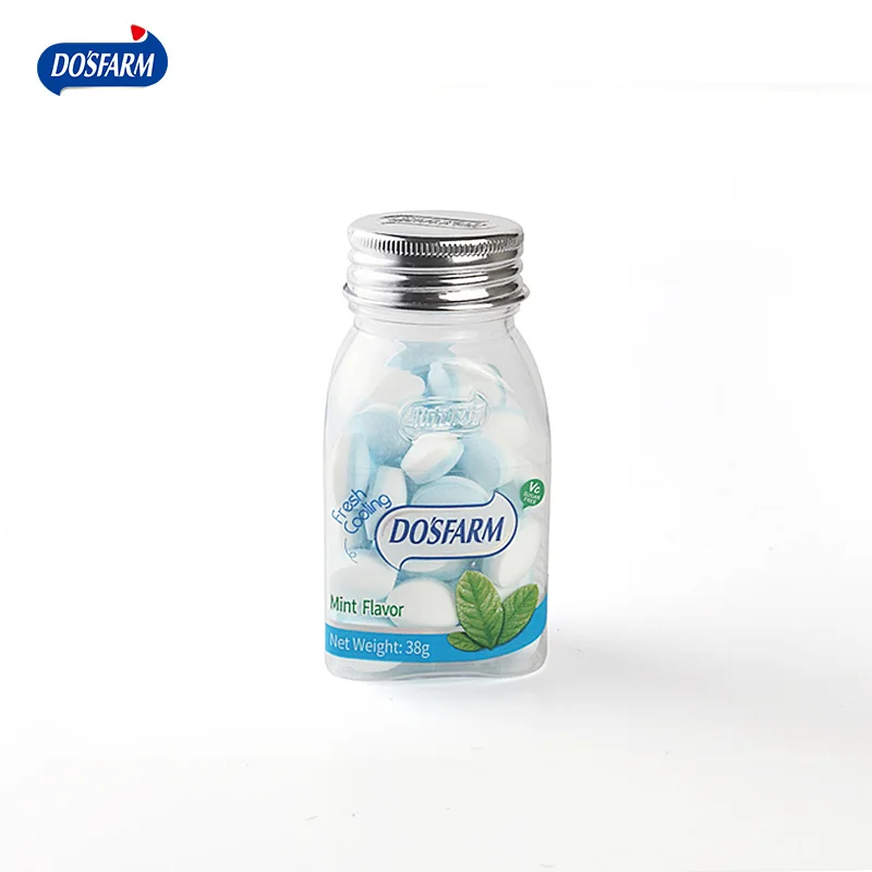 Dosfarm Oem Triangle Mints Strain Triangular Bottle Design Vitamin C