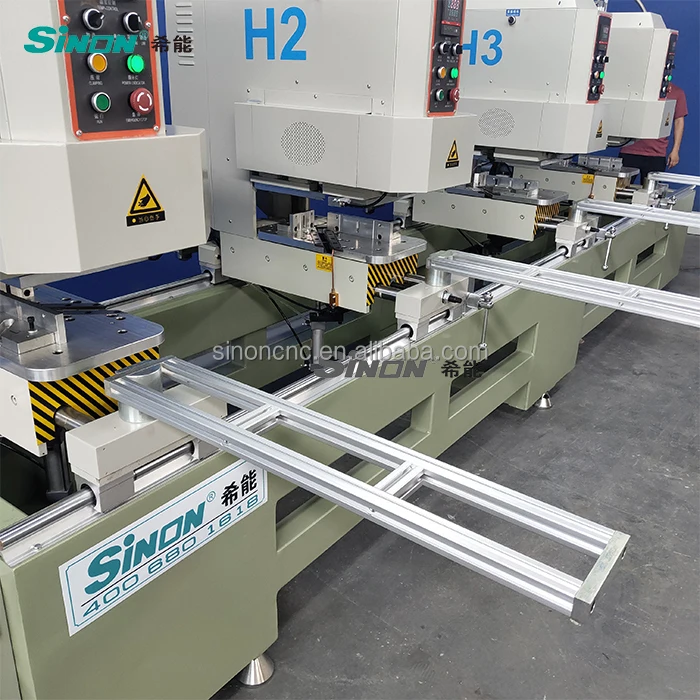 Four Head UPVC Window Soldering Making Machine for Seamless Welding