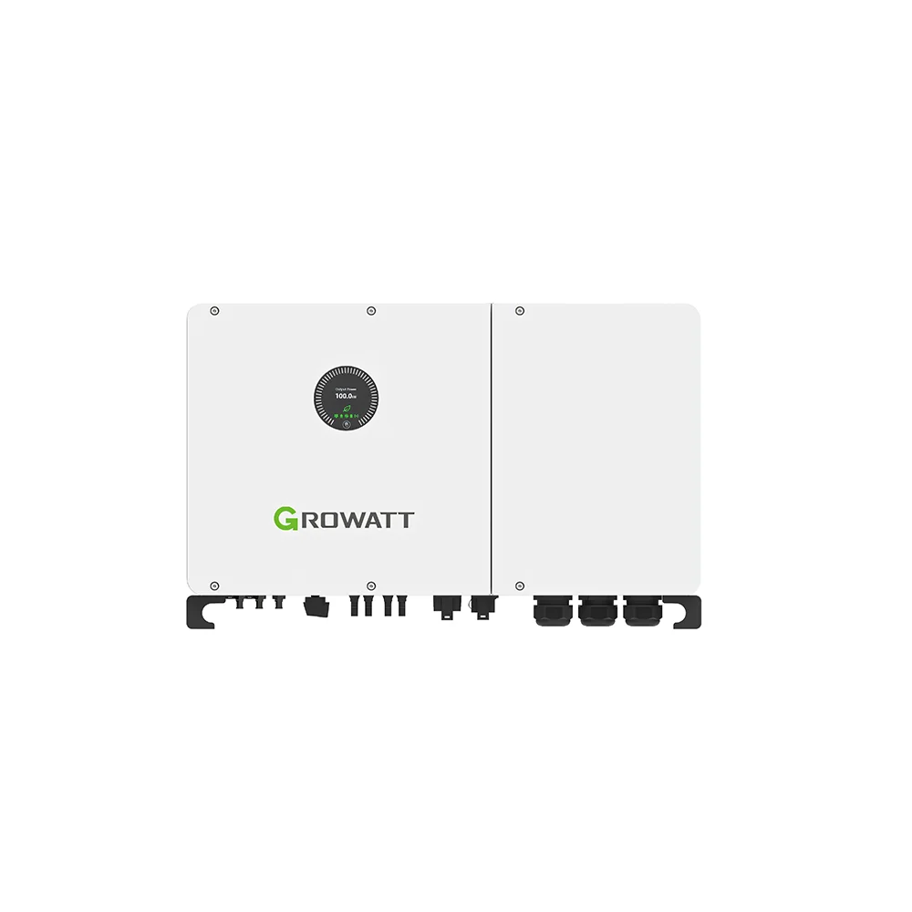 Growatt WIT 50K-XHU hybridní 1100 V třífázový měnič 30 kW 36 kW 40 kW 50 kW IP66 dimenzování měniče pro fotovoltaický systém 380 V