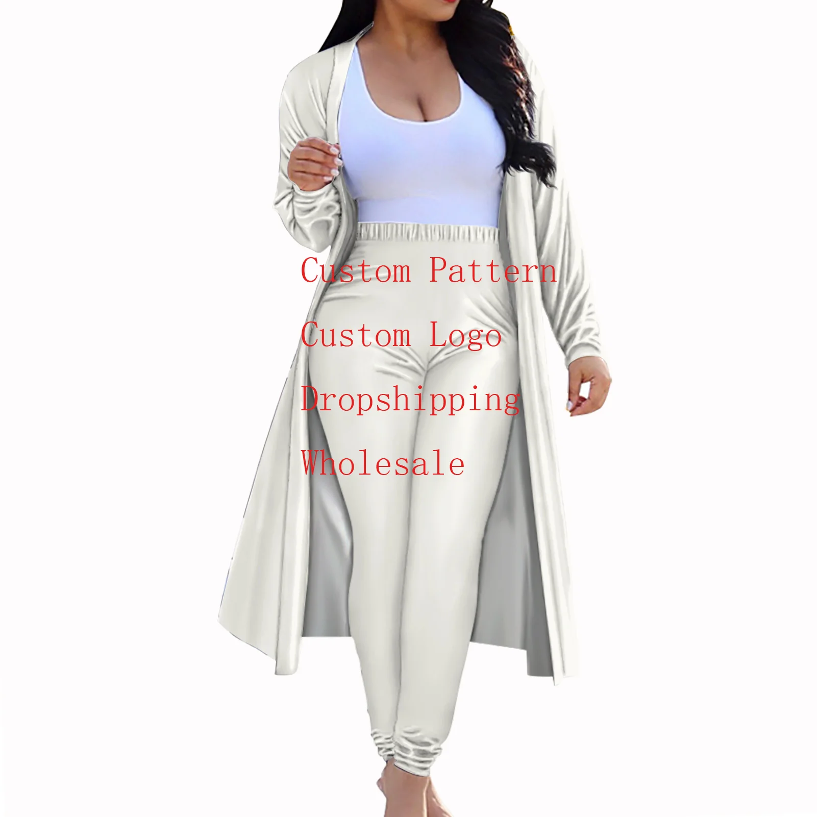 New Arrivals Aztec Design Oversize Cardigan Cloak Skinny Long Pants Women Party Autumn Mexico Tribal Style Kimono Cardigan Sets
