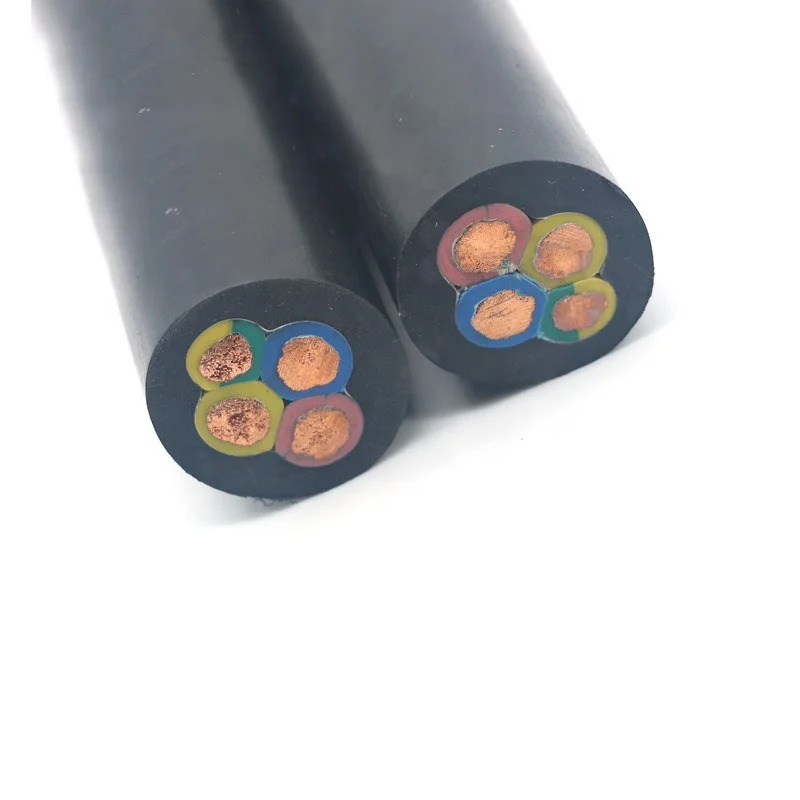 Low Voltage Copper Conductor Rubber Cable Multispecifications Wire And