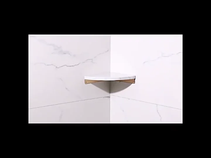 Nordic Marble Shelf Bathroom Marble Tray Gold White Marble Storage Rack