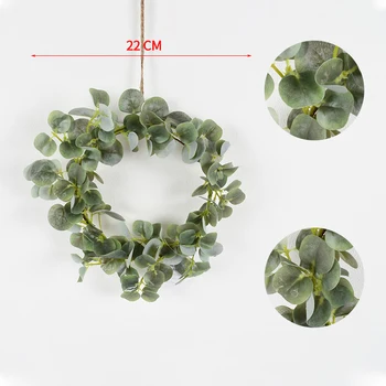 Artificial Grass Wreath Realistic Single Faux Plastic Banquet for Wedding Party Home Centerpiece Hotel Office Decor