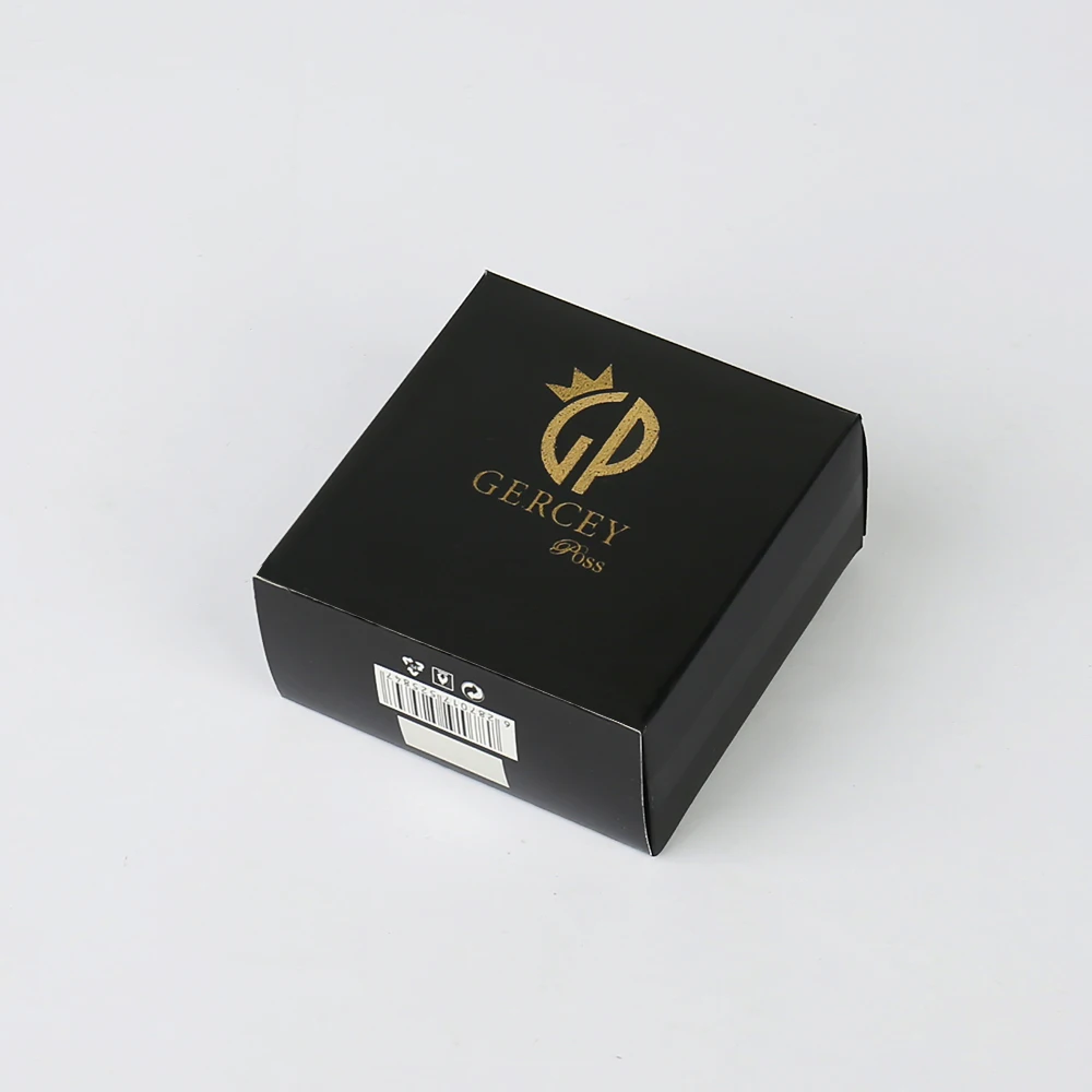 product jinayon custom luxury soft perfume box special black paper with hot stamping logo printing for perfume bottle packaging-2