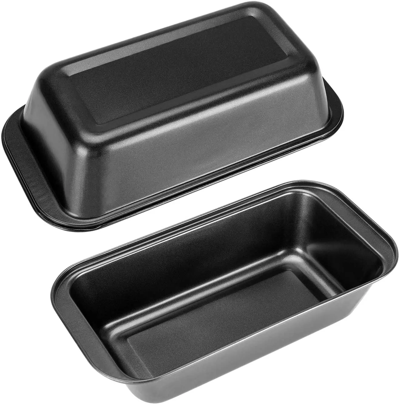 11 Inch Baking Tray Non Stick Carbon Steel Bread Pan Rectangular Pans Mold 2 Pcs 