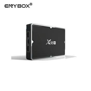 Powerful multi media player X96H smart tv box hd mi input and output 4GB 64GB WIFI 2.4G 5G with BT 4k6k Ott box