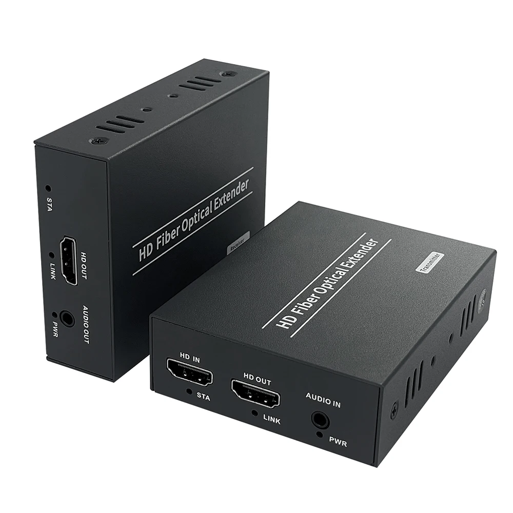 Hdmi Extender Over Fiber 20km No-delay Lossless Image And Video ...