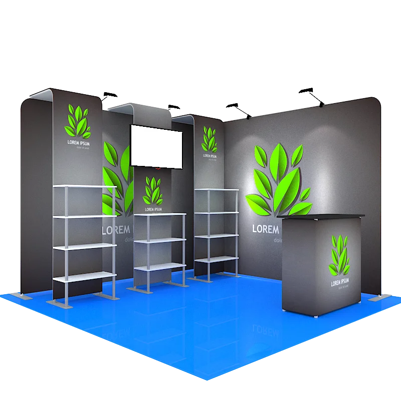 3x3 Shell Scheme Exhibition Booth Panel for Trade Show Display