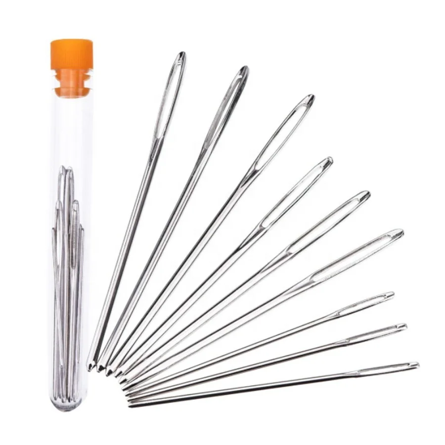 wholesale 9 pcs metal darning needles