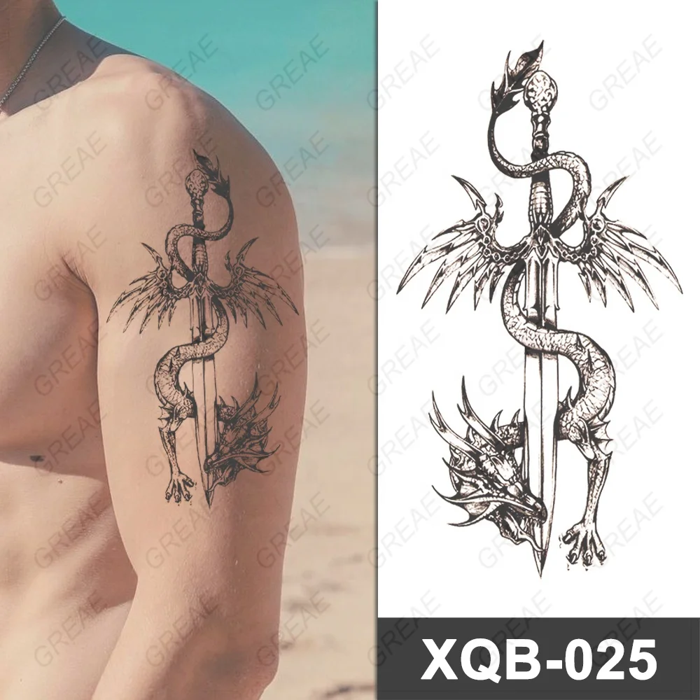 Dragon Tattoo on Women  Men Meaning Symbol Designs