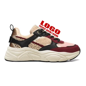 Custom OEM  Wholesale Cowboy Ankle Botas Boots for Women Platform High Heels Shoes Thick Sole Winter Boots for Women 2026