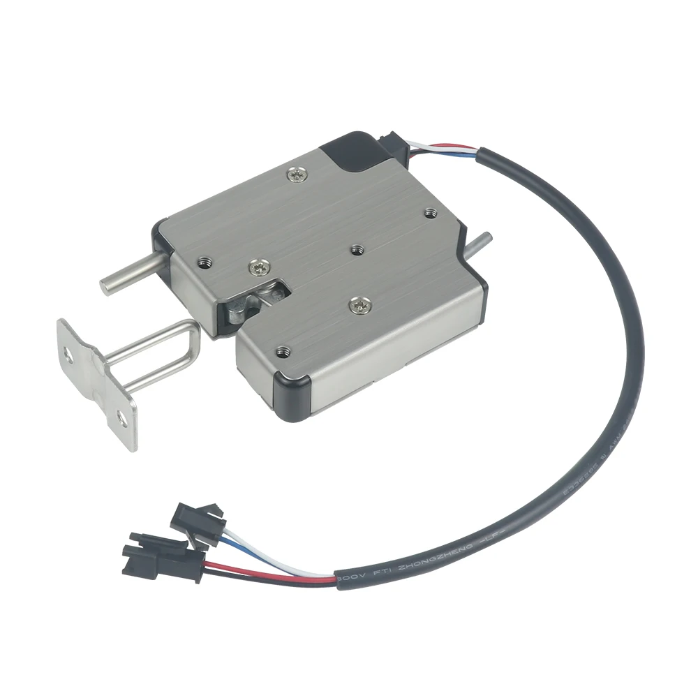 KERONG Outdoor Electric Remote Rotary Latch Concealed Concealed Electric Lock for Parcel Locker Cabinet
