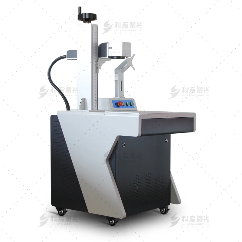 30w Fiber Laser Marking Machine with Conveyor Belt