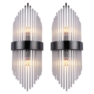 Wholesale Living Room Indoor  Home Design Decorative Luxury  Bathroom Mounted K9 Crystal Wall Lamp