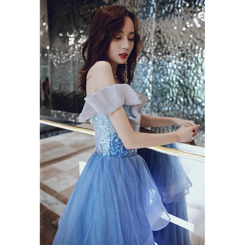 sachin and babi light blue dress DESIGN CONCEPT main image 1