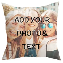 Custom Pillowcase Peachskin , Flannel, Linen Pillow Throw Covers Pillow Case Cushion Cover Wholesale Dropshipping