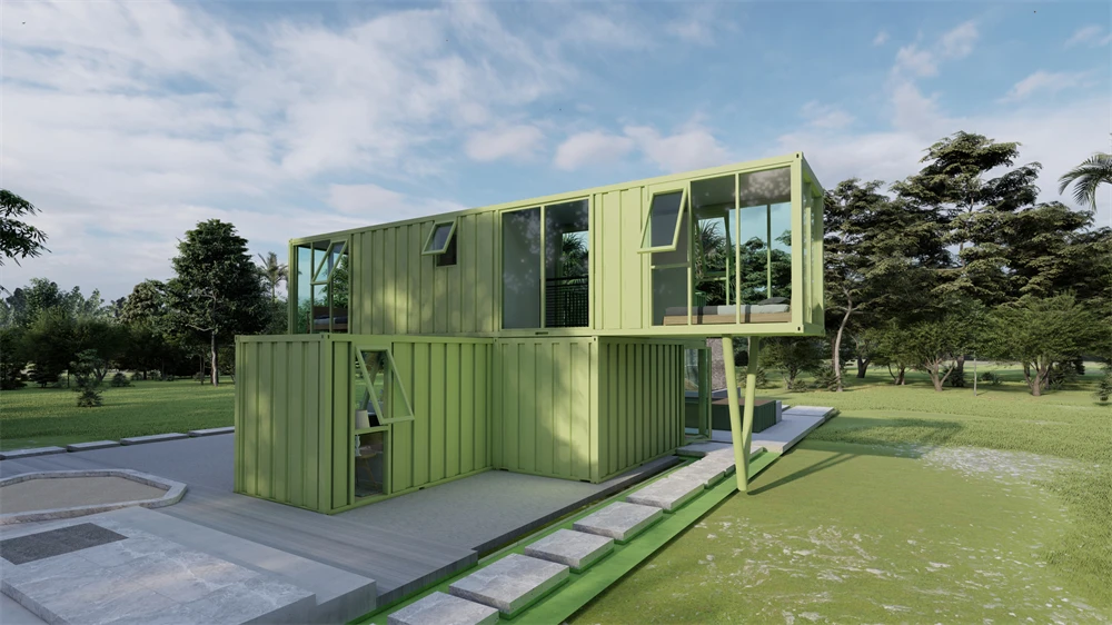 40ft Compact Shipping Container Home for Small Spaces| Alibaba.com