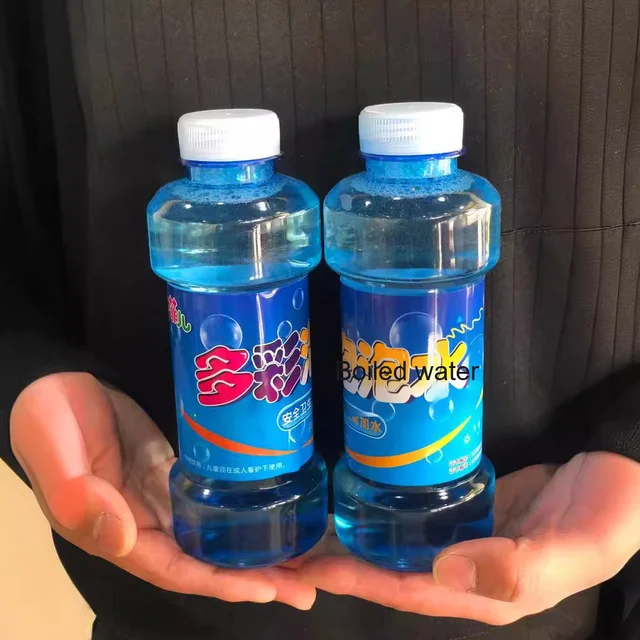 High Concentration Bubble Water Refill Liquid Factory Direct Sale Kids Plastic Bubble Gun Stick Toy No Need Add Water Compatible