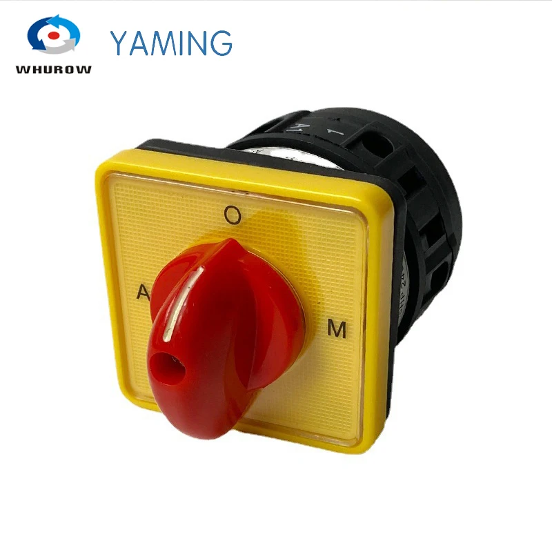 3 Position A-o-m Selector 16a One Pole Changeover Rotary Cam Switch ...