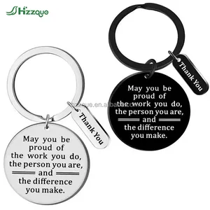 New Arrival Metal Craft Keychain Wholesale Plate Print Engrave Letter Keyrings Custom LOGO Blank Zinc Alloy Keychains Letter